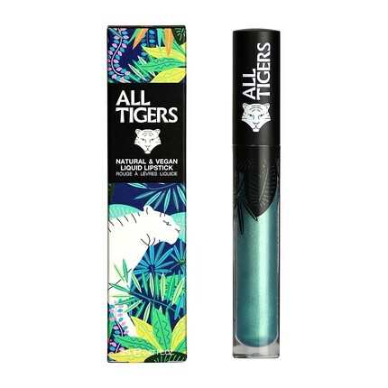 Жидкая губная помада Steal The Show Metallic Green Liquid Lipstick — стойкая, матовая, веганская и натуральная — 989 — с биоингредиентами, All Tigers
Жидкая губная помада Steal The Show Metallic Green Liquid Lipstick — стойкая, матовая, веганская и натуральная — 989 — с биоингредиентами, All Tigers