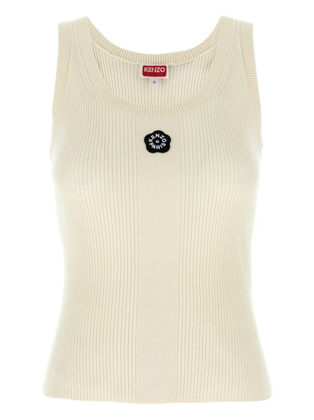 Топ с нашивкой KENZO, белый
Топ с нашивкой KENZO, белый