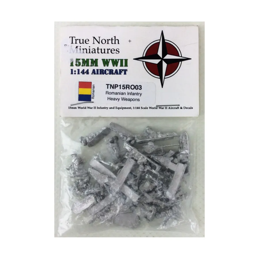 Румынская пехота с тяжелым вооружением, World War II - Romanian (15m) (True North Miniatures)
Румынская пехота с тяжелым вооружением, World War II - Romanian (15m) (True North Miniatures)