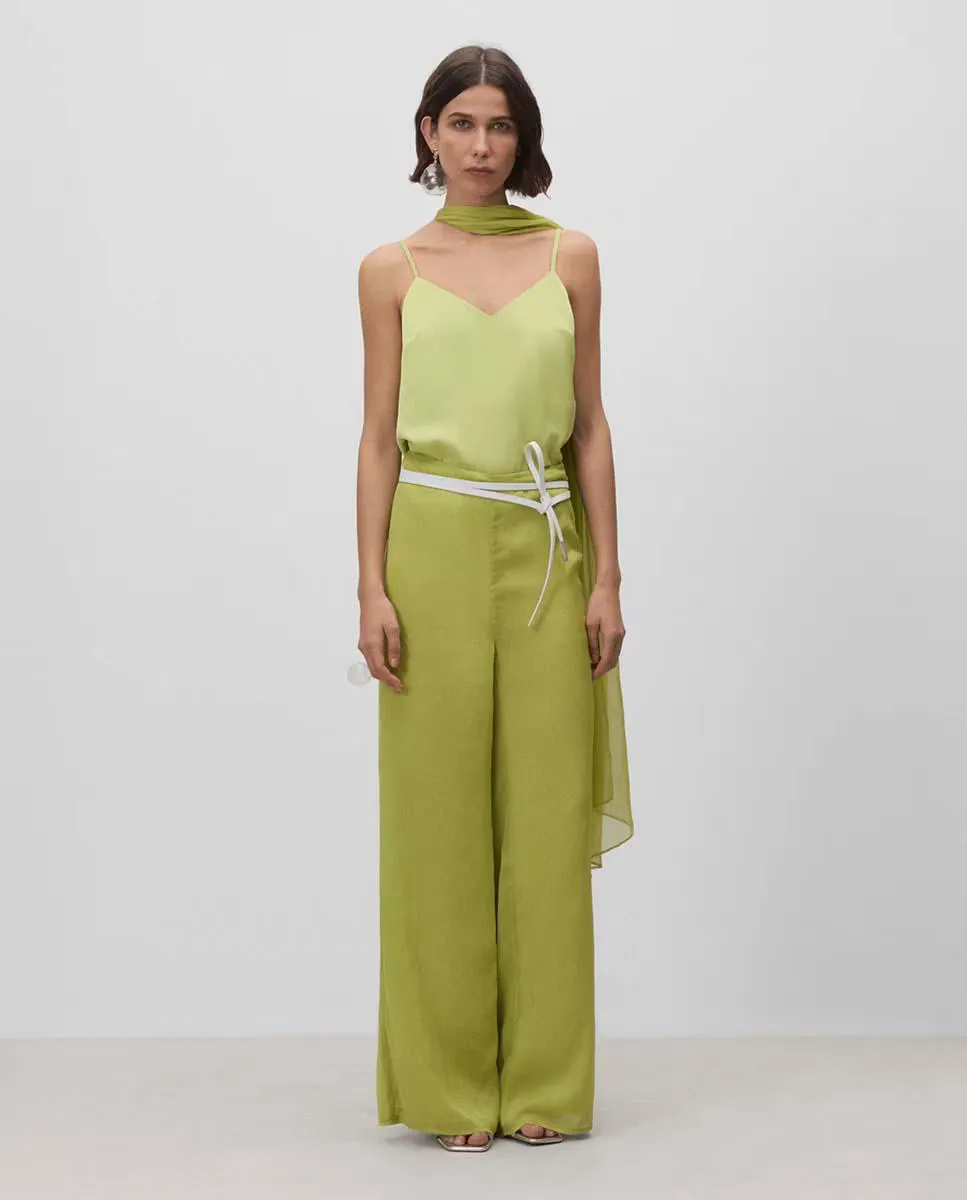 Женские прямые брюки с завышенной талией Simorra, светло-зеленый
Женские прямые брюки с завышенной талией Simorra, светло-зеленый