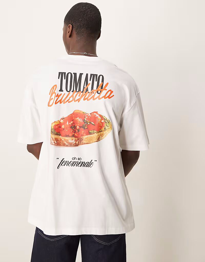 Футболка свободного кроя ASOS DESIGN с мультяшным принтом белого цвета
Футболка свободного кроя ASOS DESIGN с мультяшным принтом белого цвета