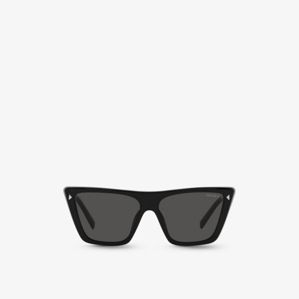 Солнцезащитные очки PR 21ZS в ацетатной оправе-бабочке Prada, черный
Солнцезащитные очки PR 21ZS в ацетатной оправе-бабочке Prada, черный