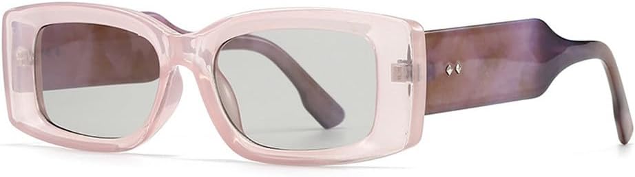 Модные прямоугольные женские солнцезащитные очки класса люкс в стиле ретро, конфетные цвета, прозрачный градиент; мужские солнцезащитные очки с широкими дужками и заклепками TKKTLLT, Purple Light Gray
Модные прямоугольные женские солнцезащитные очки класса люкс в стиле ретро, конфетные цвета, прозрачный градиент; мужские солнцезащитные очки с широкими дужками и заклепками TKKTLLT, Purple Light Gray