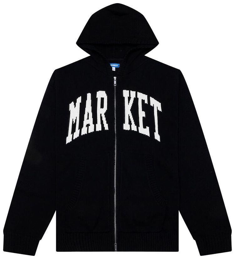 Толстовка Market Classic Arc на молнии, черная
Толстовка Market Classic Arc на молнии, черная