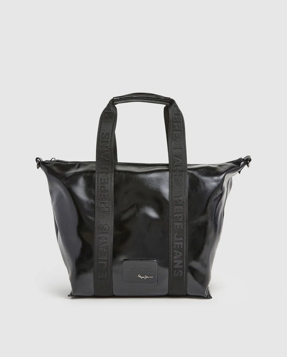 Женская сумка-боулинг Chelsea Glossy с блестками и двойной ручкой Pepe Jeans, черный
Женская сумка-боулинг Chelsea Glossy с блестками и двойной ручкой Pepe Jeans, черный