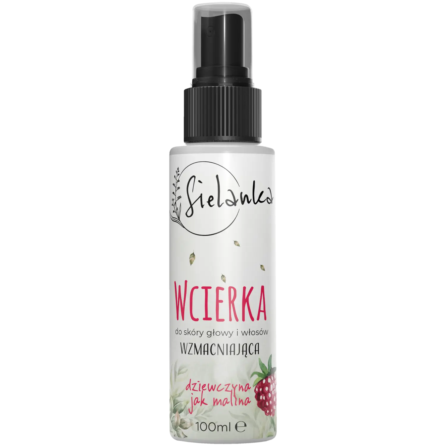 Sielanka Dziewczyna jak malina укрепляющий лосьон для волос и кожи головы, 100 мл 
Sielanka Dziewczyna jak malina укрепляющий лосьон для волос и кожи головы, 100 мл