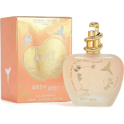 Jeanne Arthes Amore Mio Gold n'Roses парфюмированная вода для женщин, сделанная во Франции, 100 мл
Jeanne Arthes Amore Mio Gold n'Roses парфюмированная вода для женщин, сделанная во Франции, 100 мл