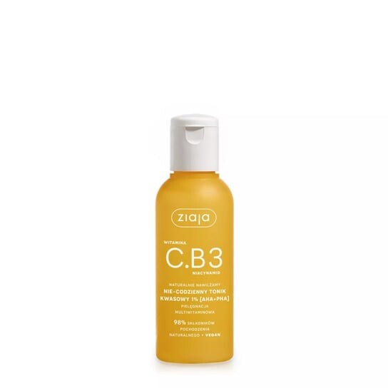 Кислотный тоник для ежедневного применения с витамином С и В3 1% aha+pha, 120 мл Ziaja
Кислотный тоник для ежедневного применения с витамином С и В3 1% aha+pha, 120 мл Ziaja
