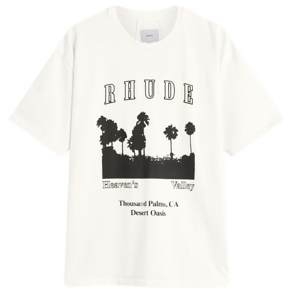 Футболка «Тысяча пальм» Rhude, Vintage White / Black
Футболка «Тысяча пальм» Rhude, Vintage White / Black