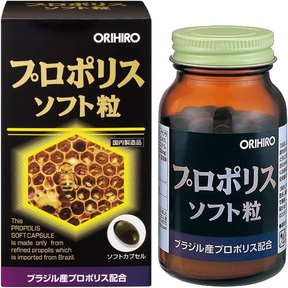Прополис Orihiro Propolis, 120 капсул
Прополис Orihiro Propolis, 120 капсул