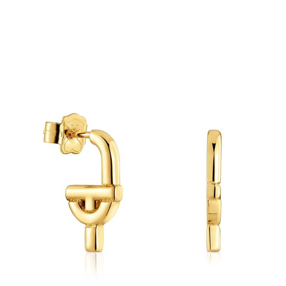 Серьги Tous Manifesto, 17 мм, серебро с 18-каратным золотым покрытием
Серьги Tous Manifesto, 17 мм, серебро с 18-каратным золотым покрытием