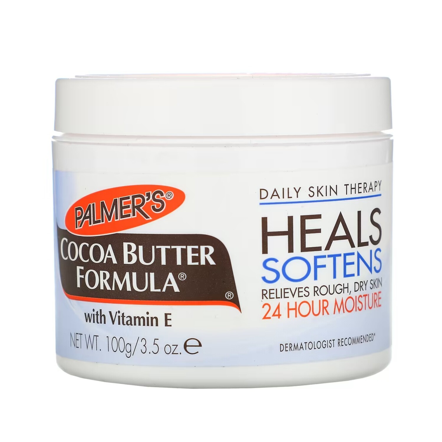 Palmer's, Cocoa Butter Formula, с витамином E, 100 г (3,5 унции)
Palmer's, Cocoa Butter Formula, с витамином E, 100 г (3,5 унции)