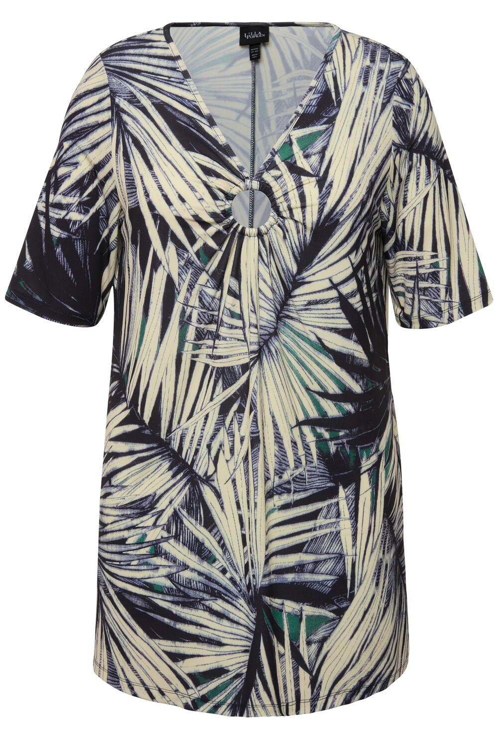 Футболка Ulla Popken Strick Top, цвет wald grün 
Футболка Ulla Popken Strick Top, цвет wald grün