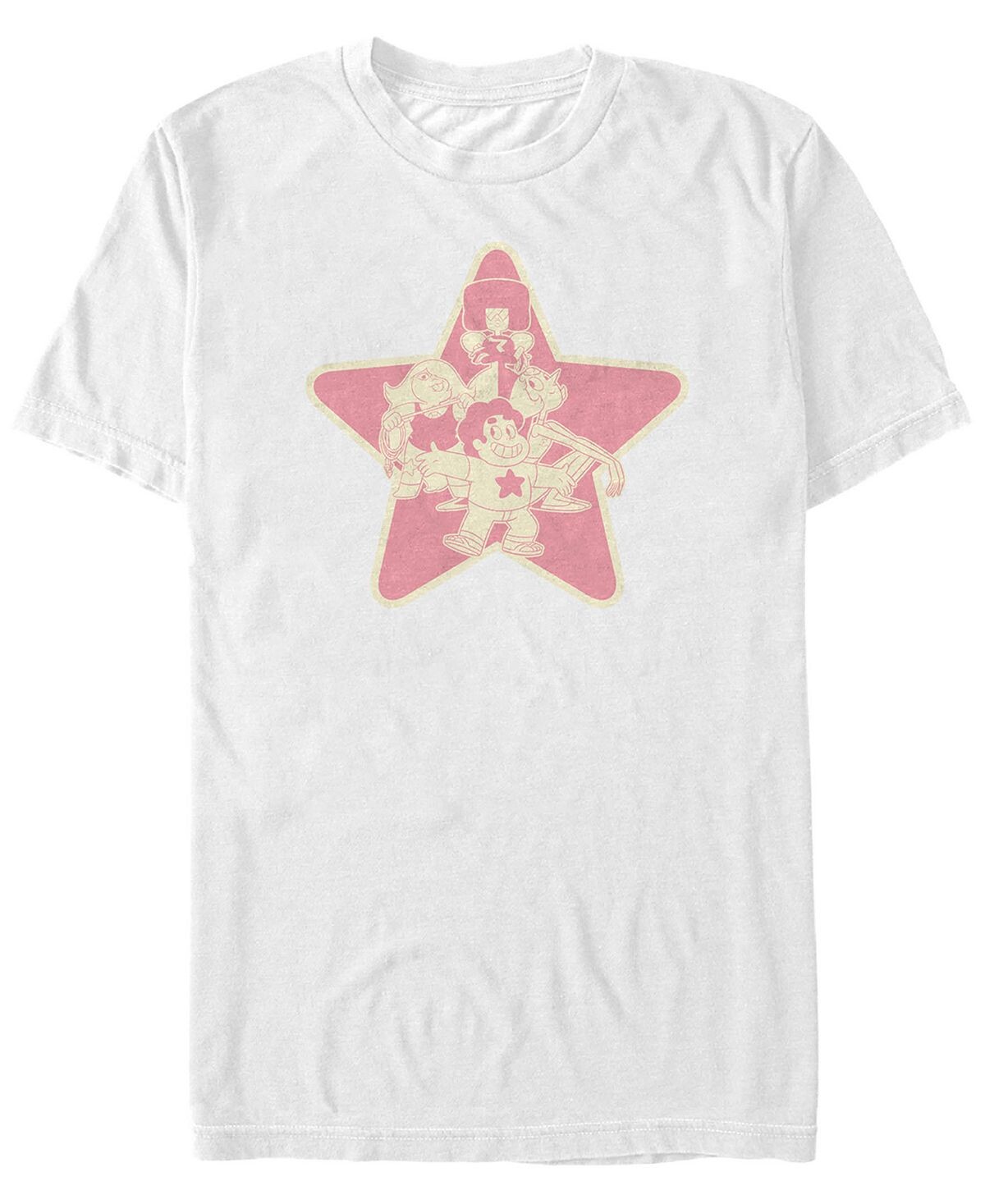 Мужская футболка с коротким рукавом с логотипом steven universe star group Fifth Sun, белый
Мужская футболка с коротким рукавом с логотипом steven universe star group Fifth Sun, белый