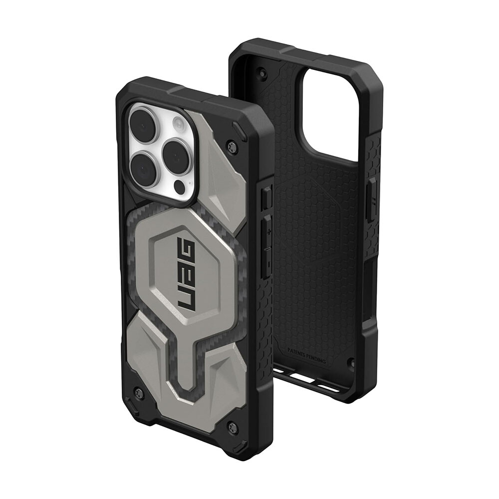 Чехол UAG Monarch Pro для iPhone 16 Pro с MagSafe, Titanium, Титановый, Чехол UAG Monarch Pro для iPhone 16 Pro с MagSafe, Titanium
Чехол UAG Monarch Pro для iPhone 16 Pro с MagSafe, Titanium, Титановый, Чехол UAG Monarch Pro для iPhone 16 Pro с MagSafe, Titanium