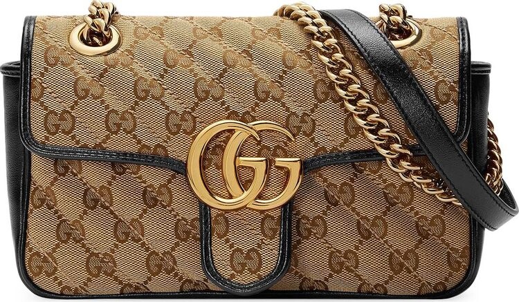 Сумка Gucci GG Marmont Mini Bag Beige Ebony/Nero, бежевый 
Сумка Gucci GG Marmont Mini Bag Beige Ebony/Nero, бежевый