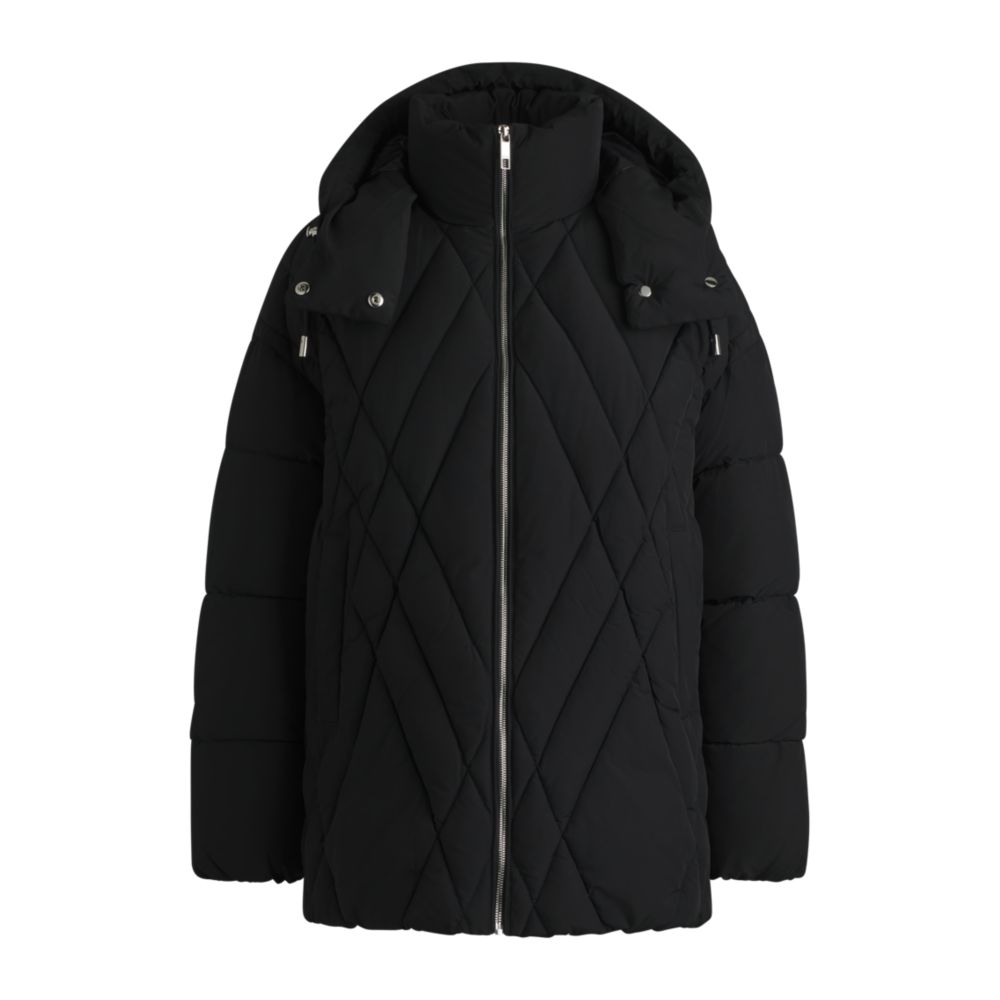 Водоотталкивающая куртка с сезонным утеплением BOSS, черный
Водоотталкивающая куртка с сезонным утеплением BOSS, черный