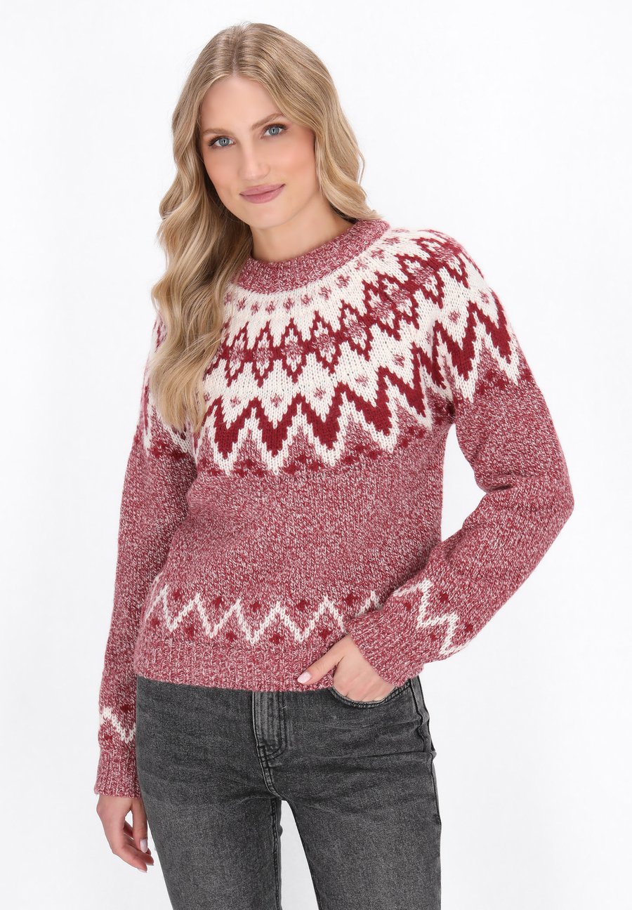 Джемпер DreiMaster Jumper, Burgundy Multicolor/Light Red
Джемпер DreiMaster Jumper, Burgundy Multicolor/Light Red