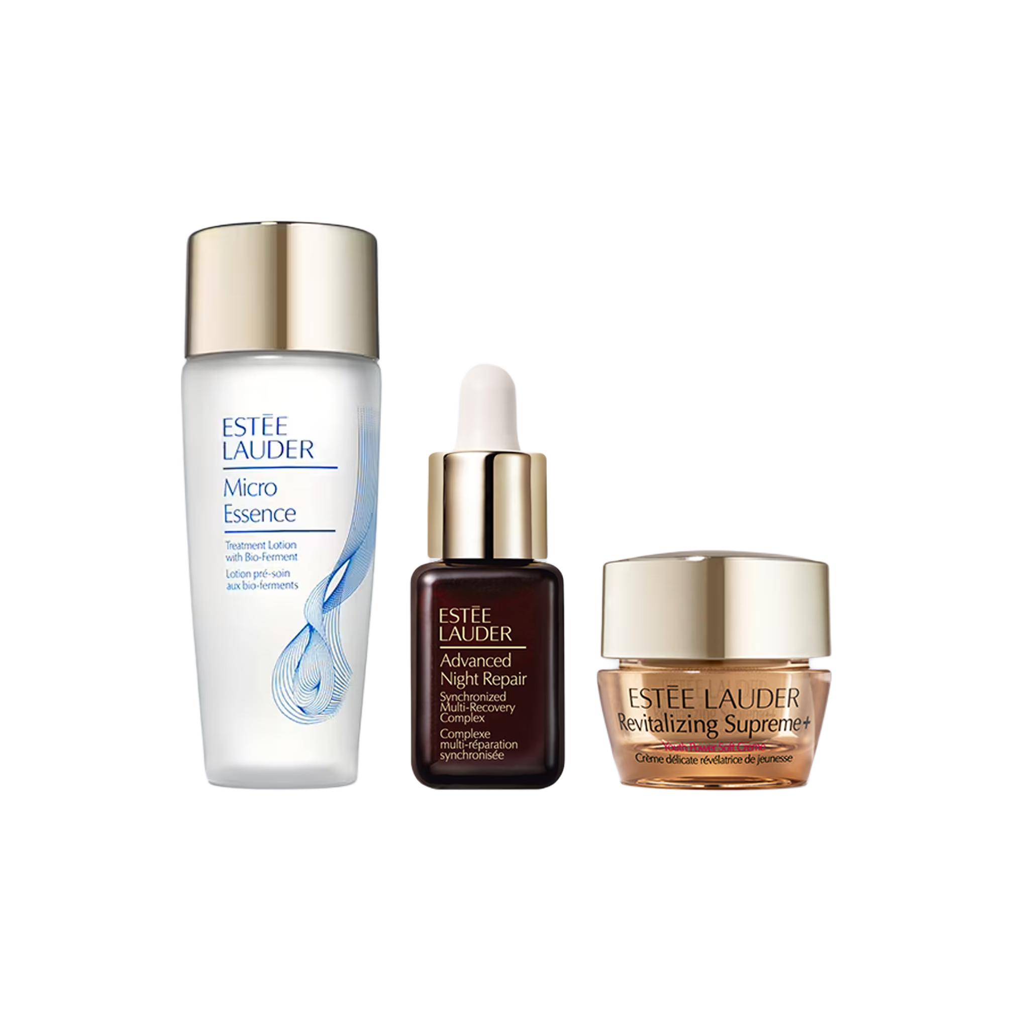 Набор пробников YASHILANDAI Micro Essence Lotion Essence Cream увлажняет и питает 7мл+30мл+5мл ESTEE LAUDER, Three-Piece Set: коричневый Bottle Serum 7ml+Micro-Essence Lotion 30ml+Cream 5ml
Набор пробников YASHILANDAI Micro Essence Lotion Essence Cream увлажняет и питает 7мл+30мл+5мл ESTEE LAUDER, Three-Piece Set: коричневый Bottle Serum 7ml+Micro-Essence Lotion 30ml+Cream 5ml