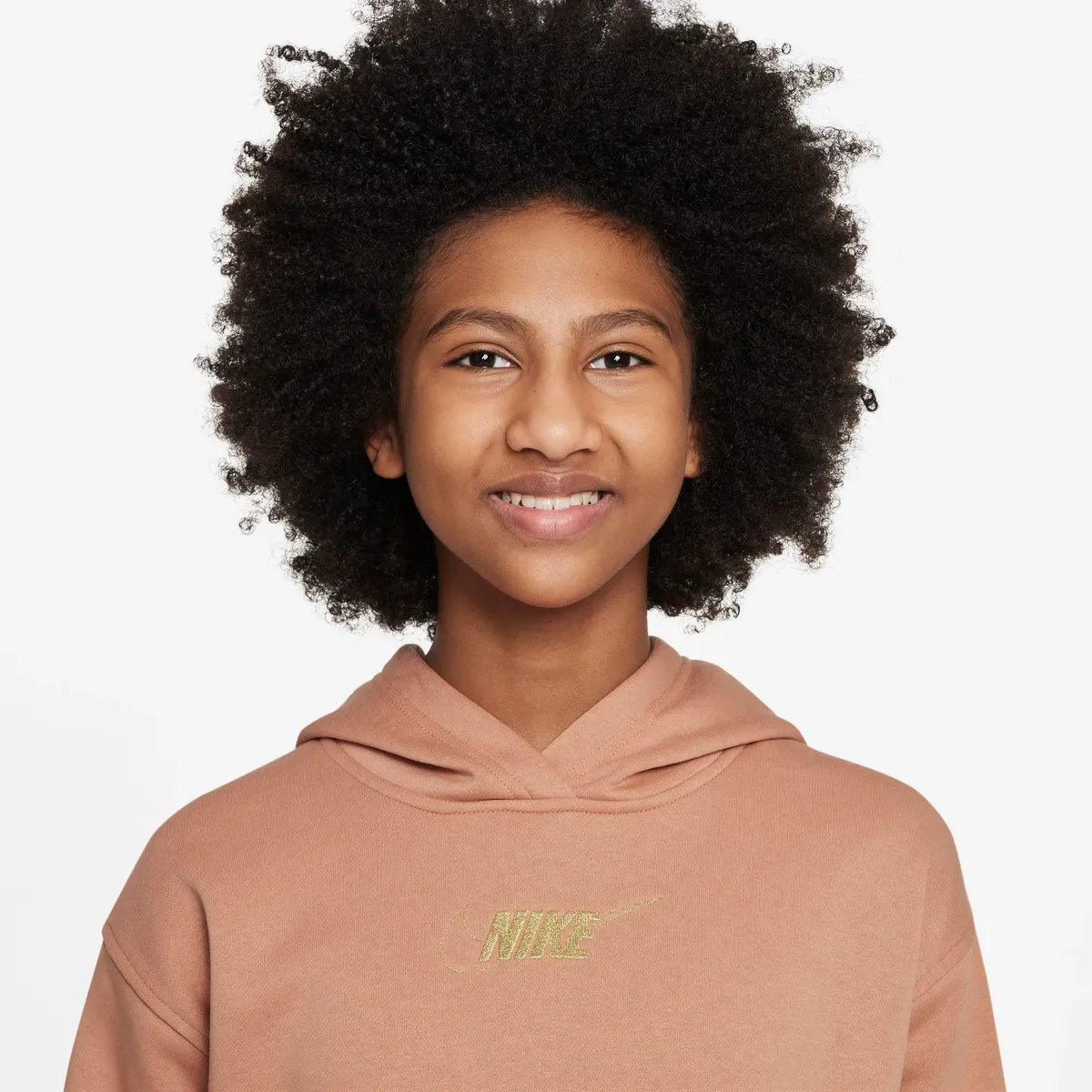 Трикотажное платье Nike Sportswear "CLUB FLEECE GIRLS' HOODIE DRESS", цвет Amber Brown/Metallic Gold
Трикотажное платье Nike Sportswear "CLUB FLEECE GIRLS' HOODIE DRESS", цвет Amber Brown/Metallic Gold