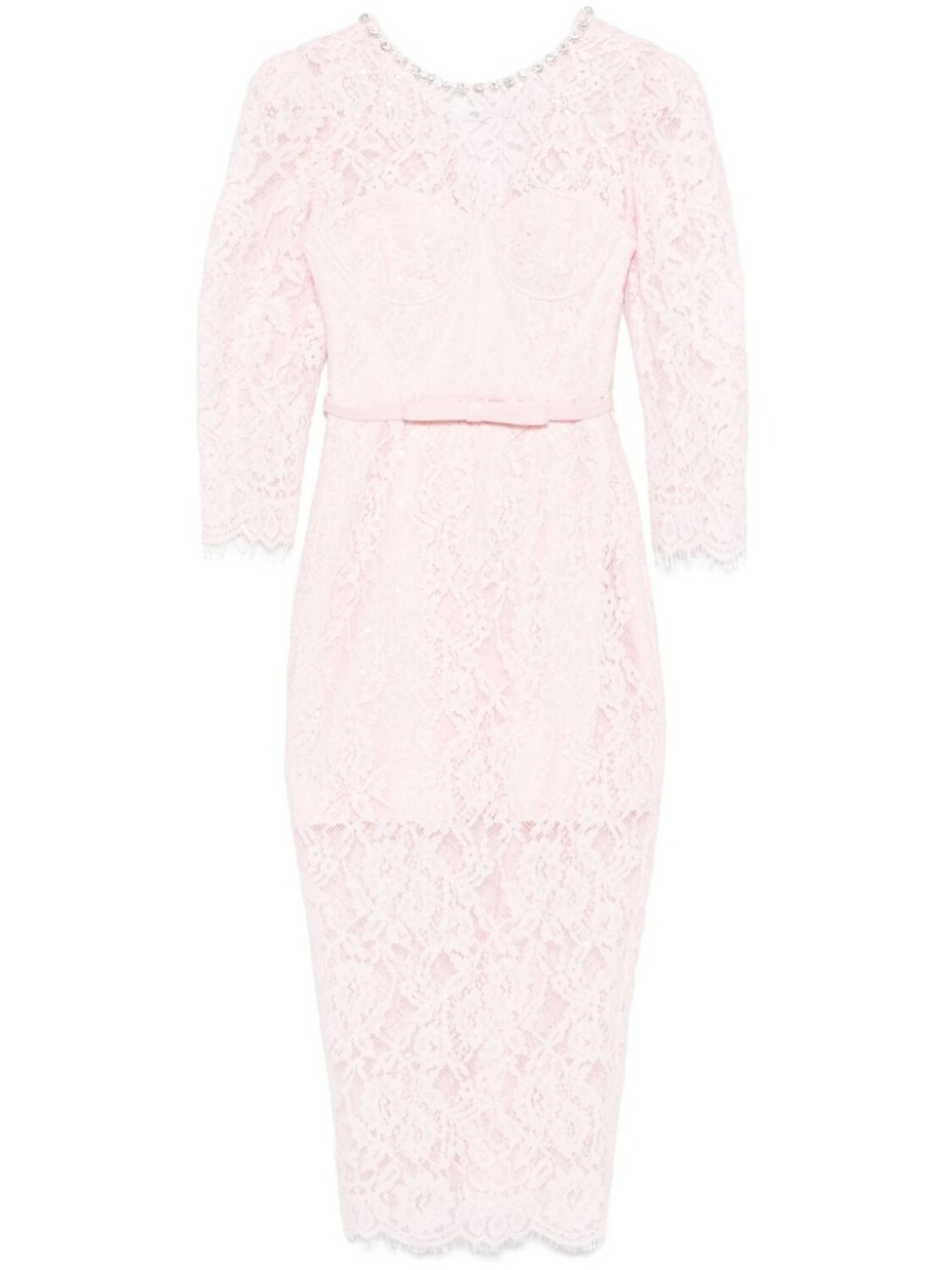 Кружевное платье-бюстье миди Self-Portrait, розовый
Кружевное платье-бюстье миди Self-Portrait, розовый