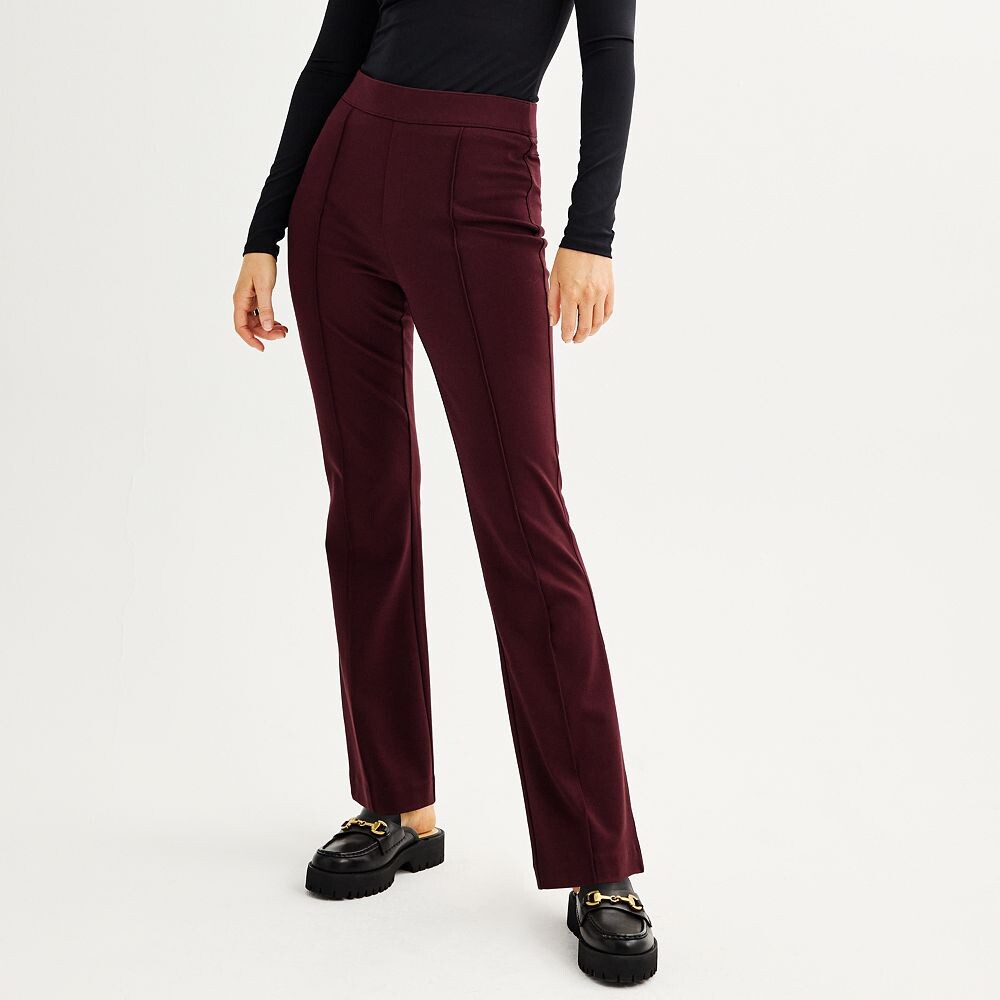 Женские брюки Nine West с защипами Bootcut Ponte, цвет Proteus Plum
Женские брюки Nine West с защипами Bootcut Ponte, цвет Proteus Plum