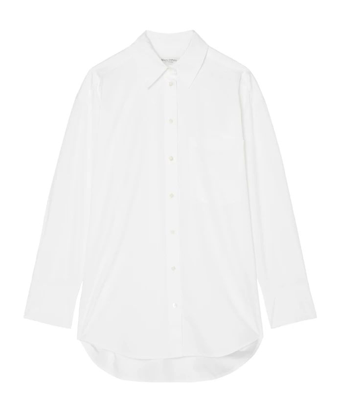 Блузка подружки о-образного силуэта Marc O'Polo, белый
Блузка подружки о-образного силуэта Marc O'Polo, белый