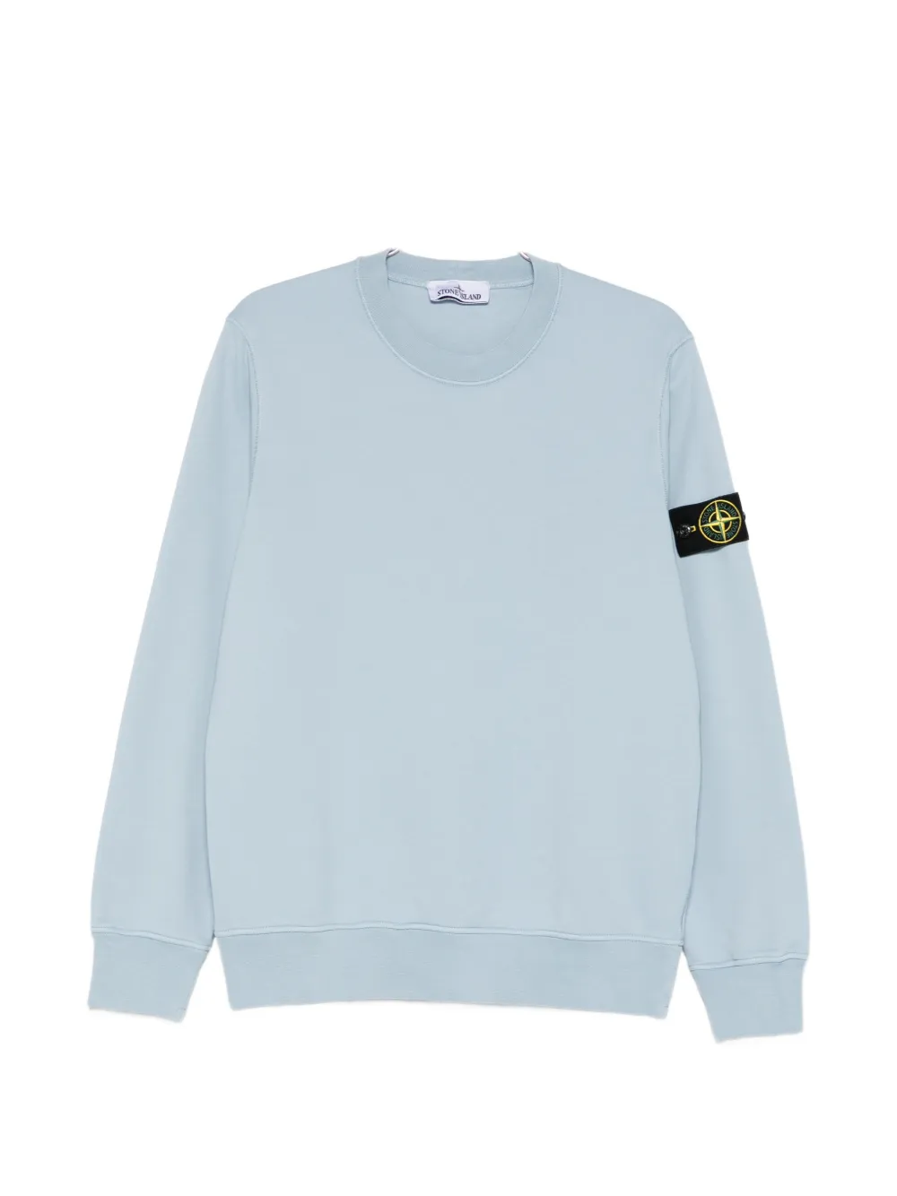 Свитшот с нашивкой-логотипом и круглым вырезом Stone Island, синий
Свитшот с нашивкой-логотипом и круглым вырезом Stone Island, синий