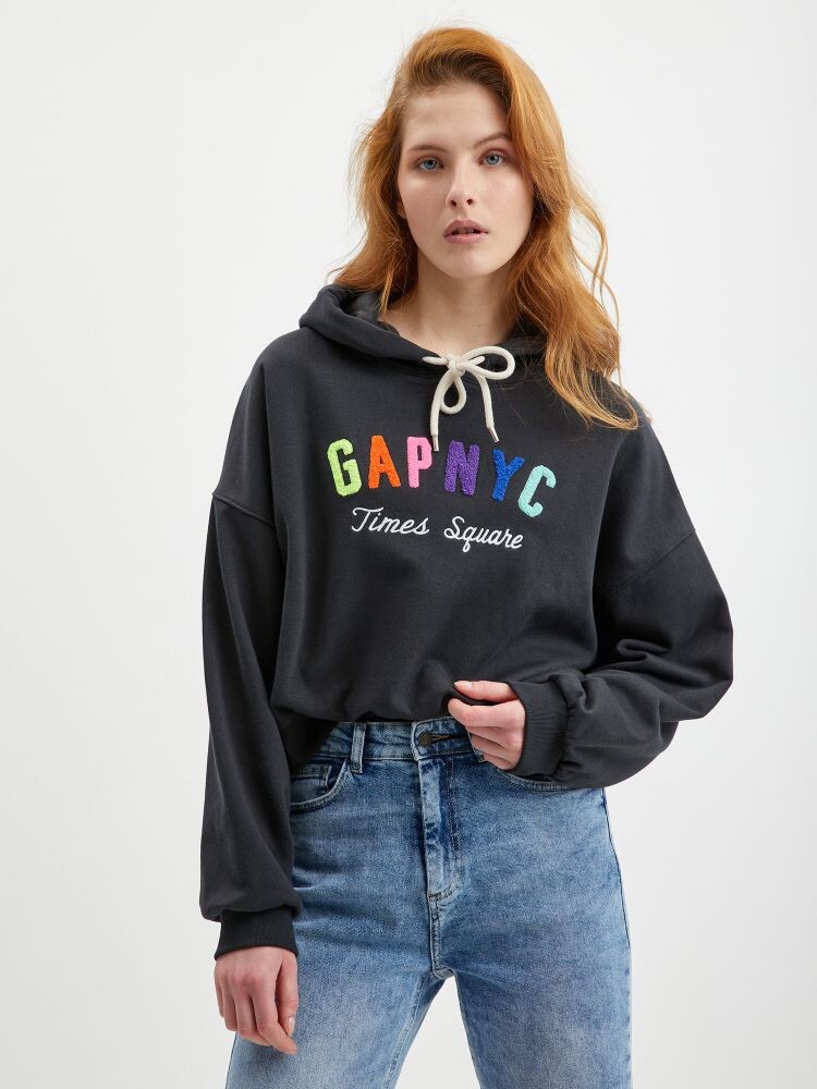 Толстовка с логотипом Gap, черный
Толстовка с логотипом Gap, черный