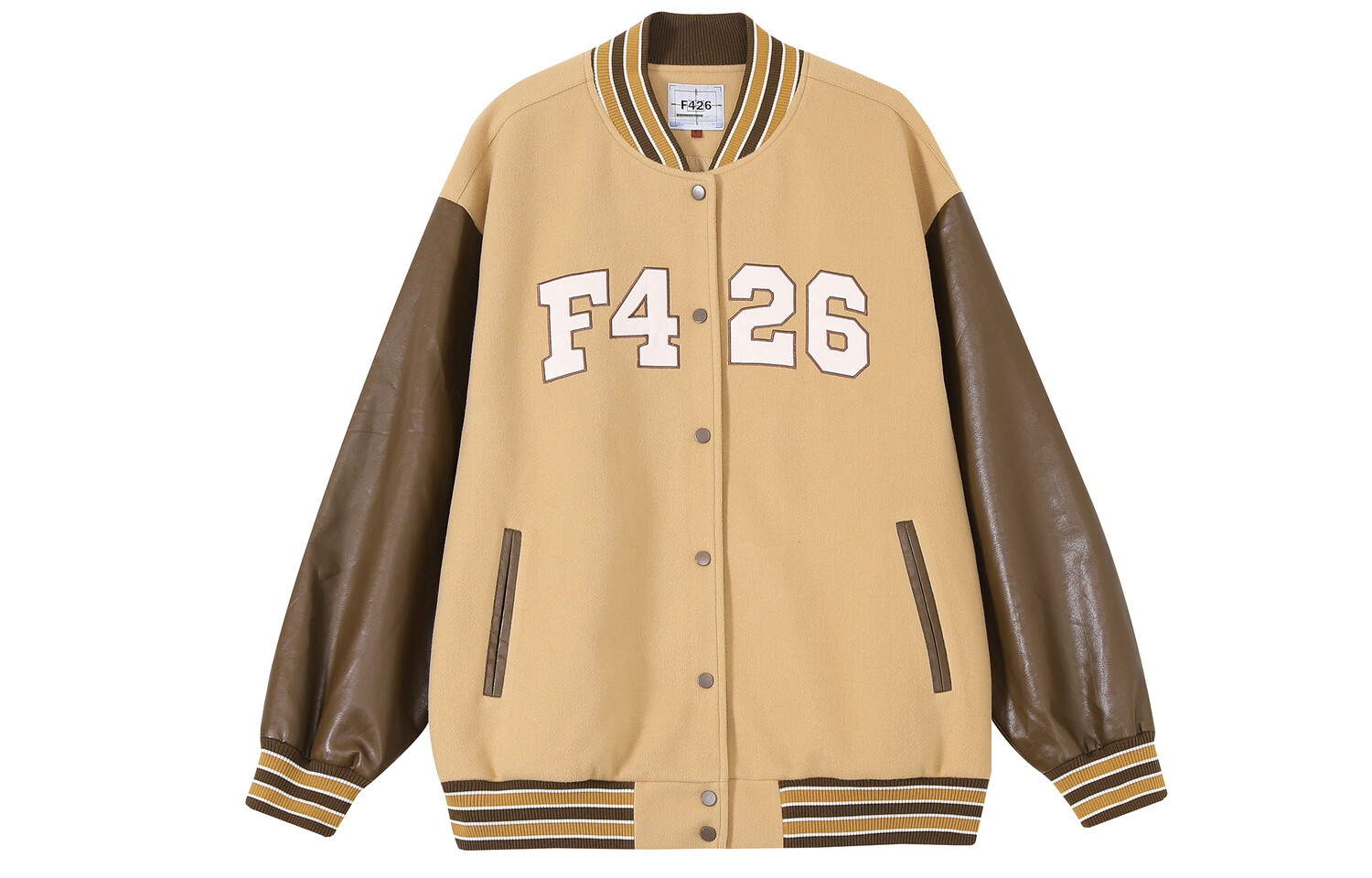 Бейсбольная куртка унисекс F426, Розовый/Серый
Бейсбольная куртка унисекс F426, Розовый/Серый