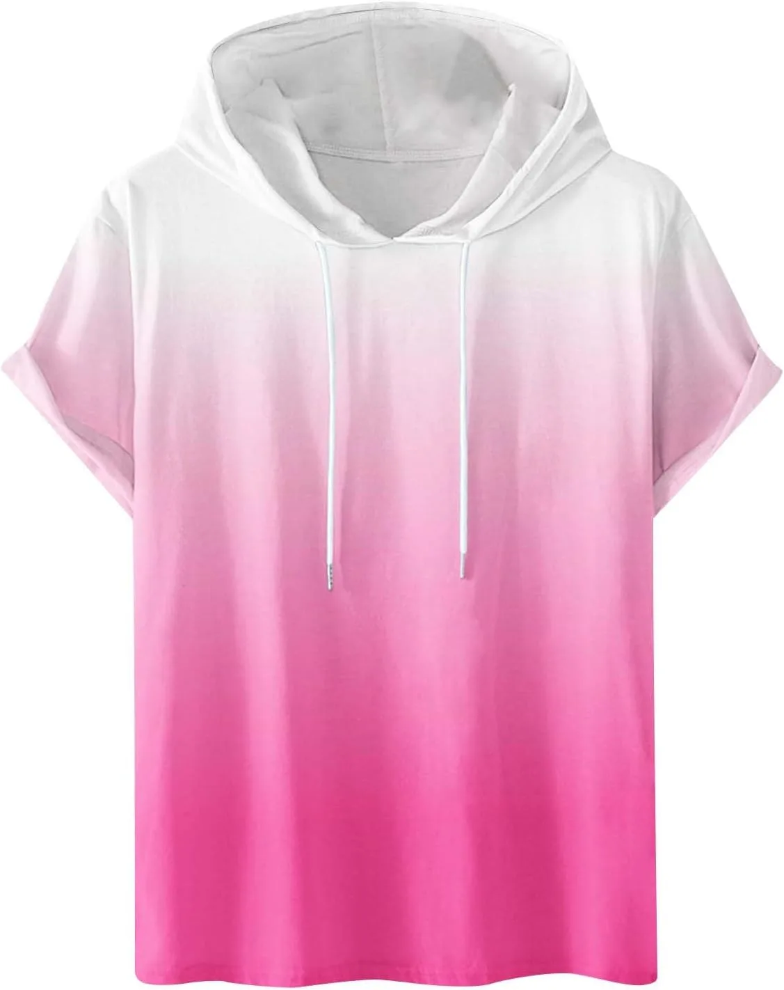 Футболка мужская Casual с капюшоном, короткий рукав, омбре
Футболка мужская Casual с капюшоном, короткий рукав, омбре