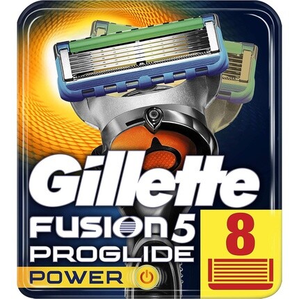 Gillette Proglide Power, 8 бритвенных лезвий
Gillette Proglide Power, 8 бритвенных лезвий