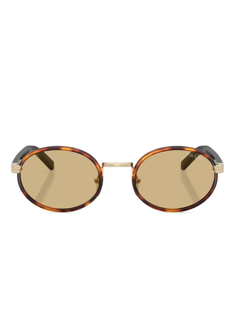 Солнцезащитные очки в круглой оправе черепаховой расцветки Prada Eyewear, коричневый
Солнцезащитные очки в круглой оправе черепаховой расцветки Prada Eyewear, коричневый