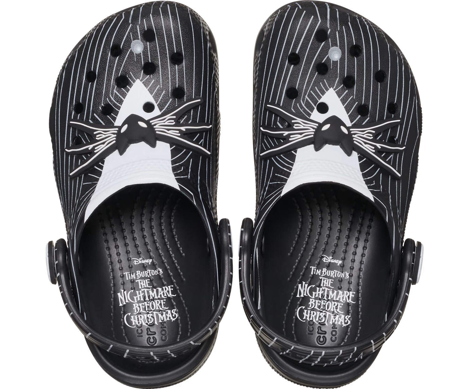 Сабо для маленьких детей Crocs Nightmare Before Christmas Classic, черный
Сабо для маленьких детей Crocs Nightmare Before Christmas Classic, черный