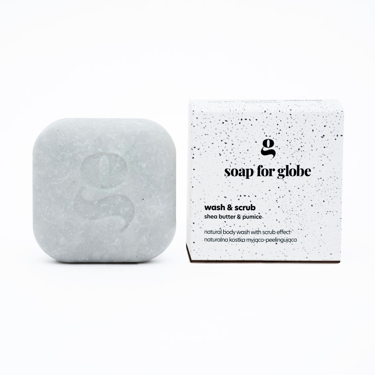 Soap for Globe Wash&Scrub шампунь для умывания и пилинга с маслом ши и вулканической породой, 100 г
Soap for Globe Wash&Scrub шампунь для умывания и пилинга с маслом ши и вулканической породой, 100 г