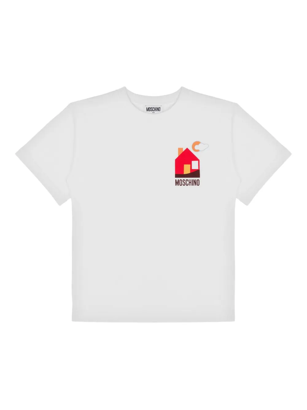 Футболка с графичным принтом Moschino Kids, белый
Футболка с графичным принтом Moschino Kids, белый