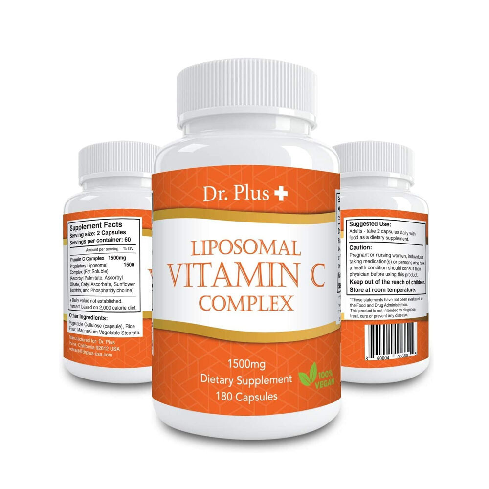 Витамин С Dr.Plus Formula, 180 капсул 
Витамин С Dr.Plus Formula, 180 капсул