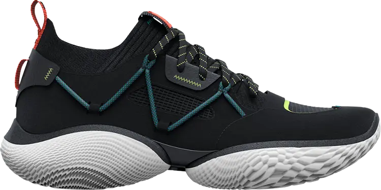 Кроссовки Curry Flow Cozy Black Electric Tangerine, черный 
Кроссовки Curry Flow Cozy Black Electric Tangerine, черный