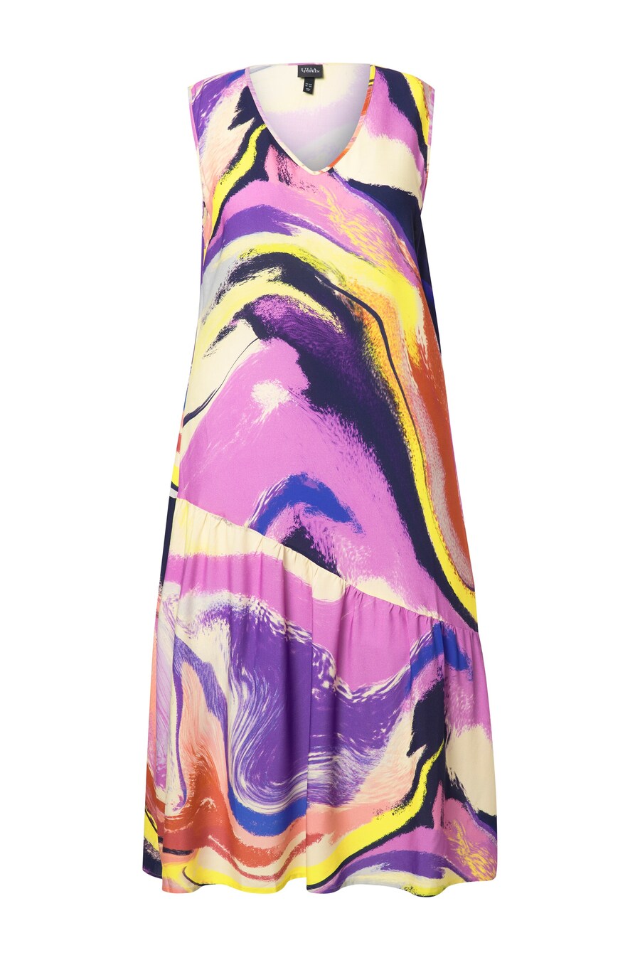 Миди платье Ulla Popken, Yellow/Purple
Миди платье Ulla Popken, Yellow/Purple