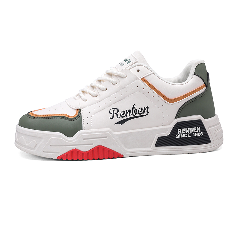 RENBEN Скользоустойчивые дышащие низкие скейтерские кроссовки с эффектом увеличения роста унисекс бежево-зеленые, цвет Beige Green
RENBEN Скользоустойчивые дышащие низкие скейтерские кроссовки с эффектом увеличения роста унисекс бежево-зеленые, цвет Beige Green