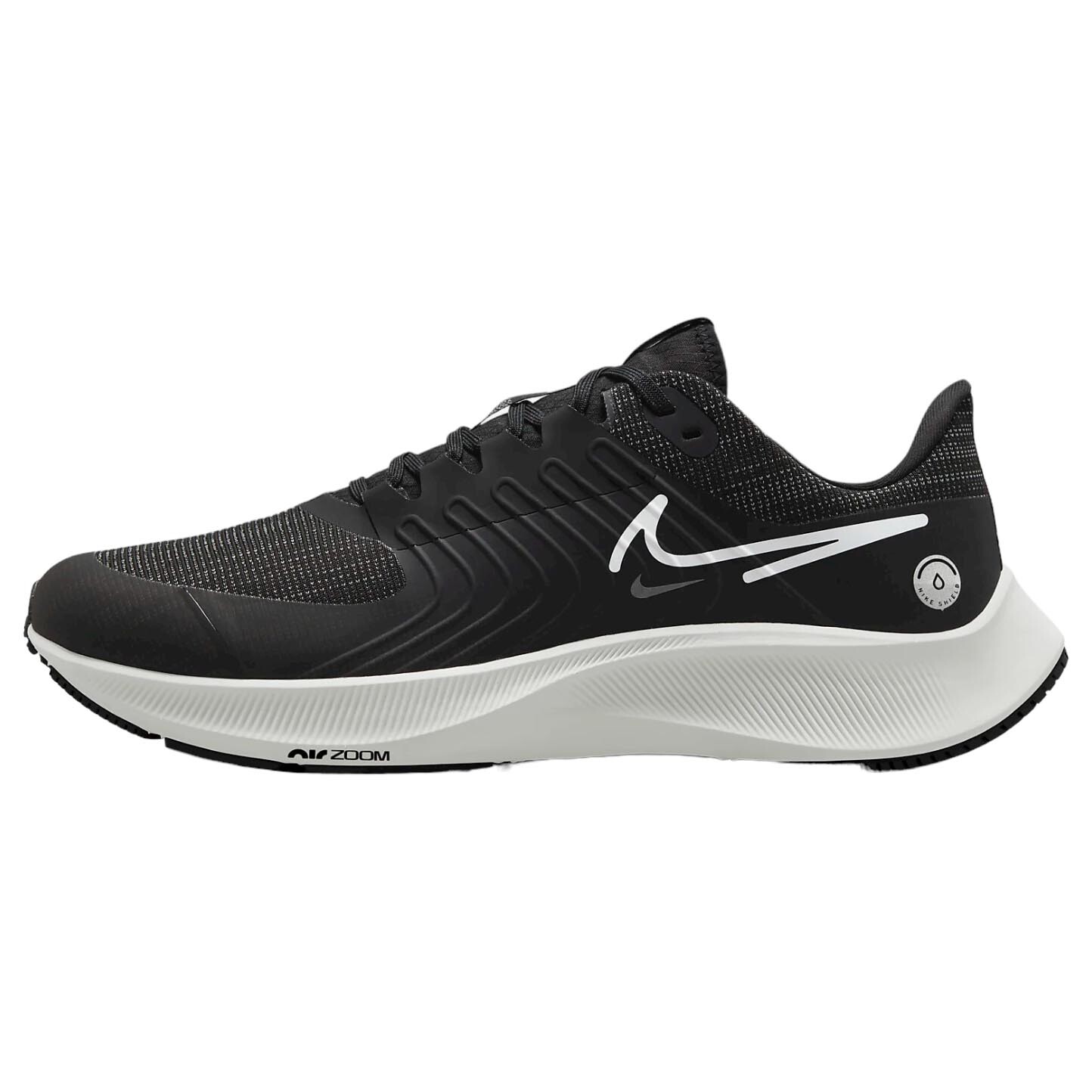 Кроссовки Nike Air Zoom Pegasus 38 Shield, черный/платина
Кроссовки Nike Air Zoom Pegasus 38 Shield, черный/платина