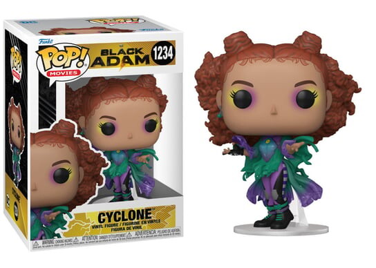 Funko POP! Кино, коллекционная фигурка, Черный Адам, Циклон
Funko POP! Кино, коллекционная фигурка, Черный Адам, Циклон