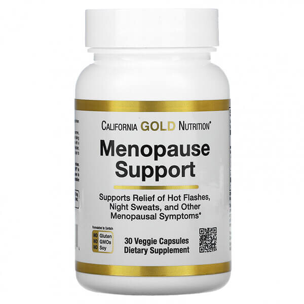Menopause Support California Gold Nutrition, 30 капсул
Menopause Support California Gold Nutrition, 30 капсул