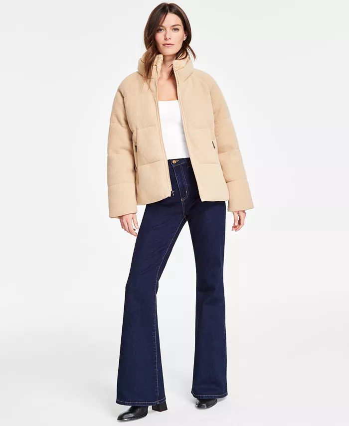 Женское трикотажное стеганое пальто с воротником из искусственного меха Tahari, коричневый/бежевый
Женское трикотажное стеганое пальто с воротником из искусственного меха Tahari, коричневый/бежевый