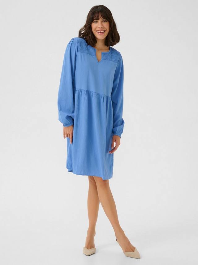 Платье-халат линды KAFFE, средний синий
Платье-халат линды KAFFE, средний синий
