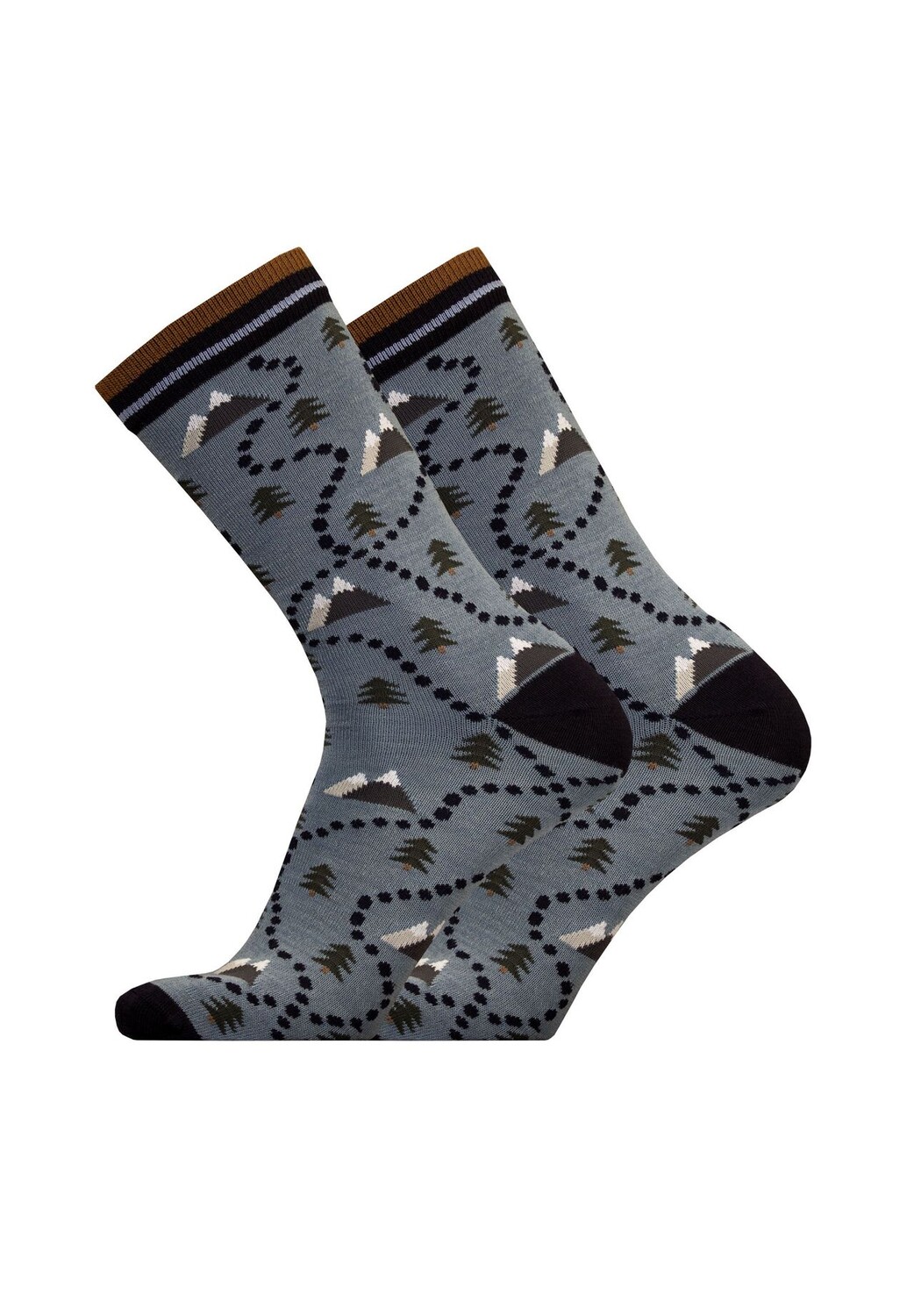 Комплект из 2 носков PATH с великолепным рисунком UphillSport, синий
Комплект из 2 носков PATH с великолепным рисунком UphillSport, синий