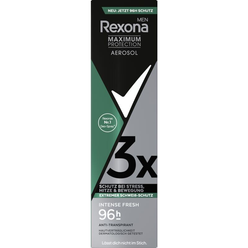 Спрей-антиперспирант Максимальная защита Intense Fresh Rexona, 150 ml
Спрей-антиперспирант Максимальная защита Intense Fresh Rexona, 150 ml