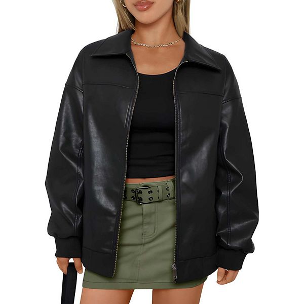 Женская куртка-косуха oversize на молнии Megaretailer
Женская куртка-косуха oversize на молнии Megaretailer
