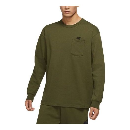 Футболка Men's Nike Solid Color Long Sleeves Round Neck Pullover Pocket Long Sleeves Green T-Shirt, зеленый
Футболка Men's Nike Solid Color Long Sleeves Round Neck Pullover Pocket Long Sleeves Green T-Shirt, зеленый