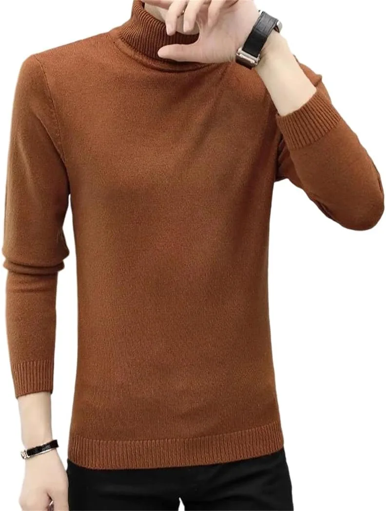 Мужской зимний водолазный свитер Slim Casual Pullover
Мужской зимний водолазный свитер Slim Casual Pullover
